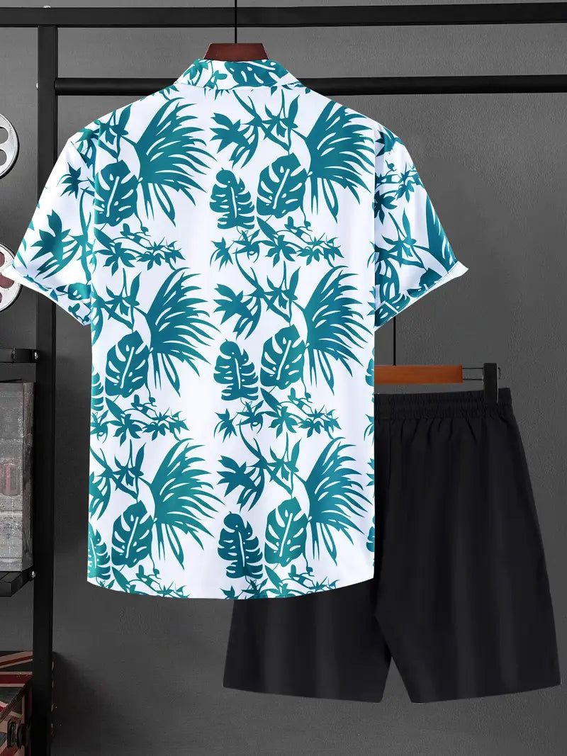 Premium Men’s Lycra Night Suit – Comfortable Shirt & Shorts Set