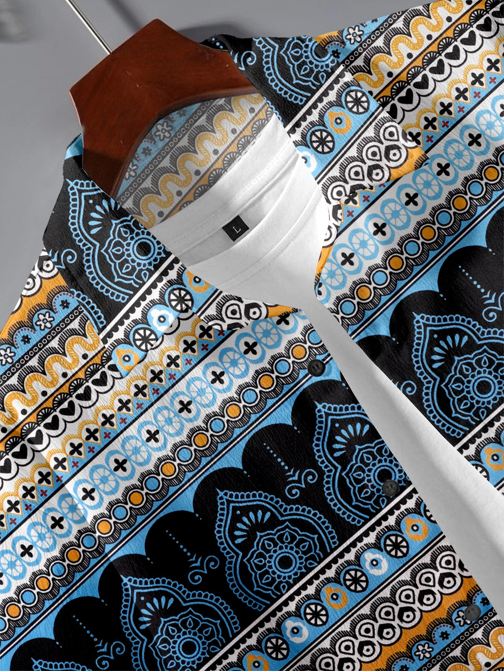 Premium Men’s Lycra Night Suit – Comfortable Shirt & Shorts Set