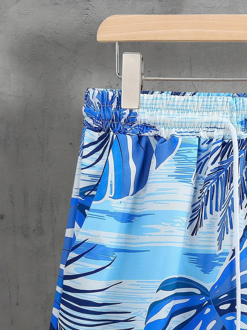 Premium Men’s Lycra Night Suit – Comfortable Shirt & Shorts Set